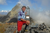 PIZZO PORIS (2712 m.) salito dalla VARIANTE ALPINISTICA S-O e sceso dalla NORMALE N-E il 27 settembre 2011 - FOTOGALLERY